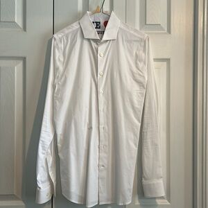 Young men’s dress shirt, professionally laundered